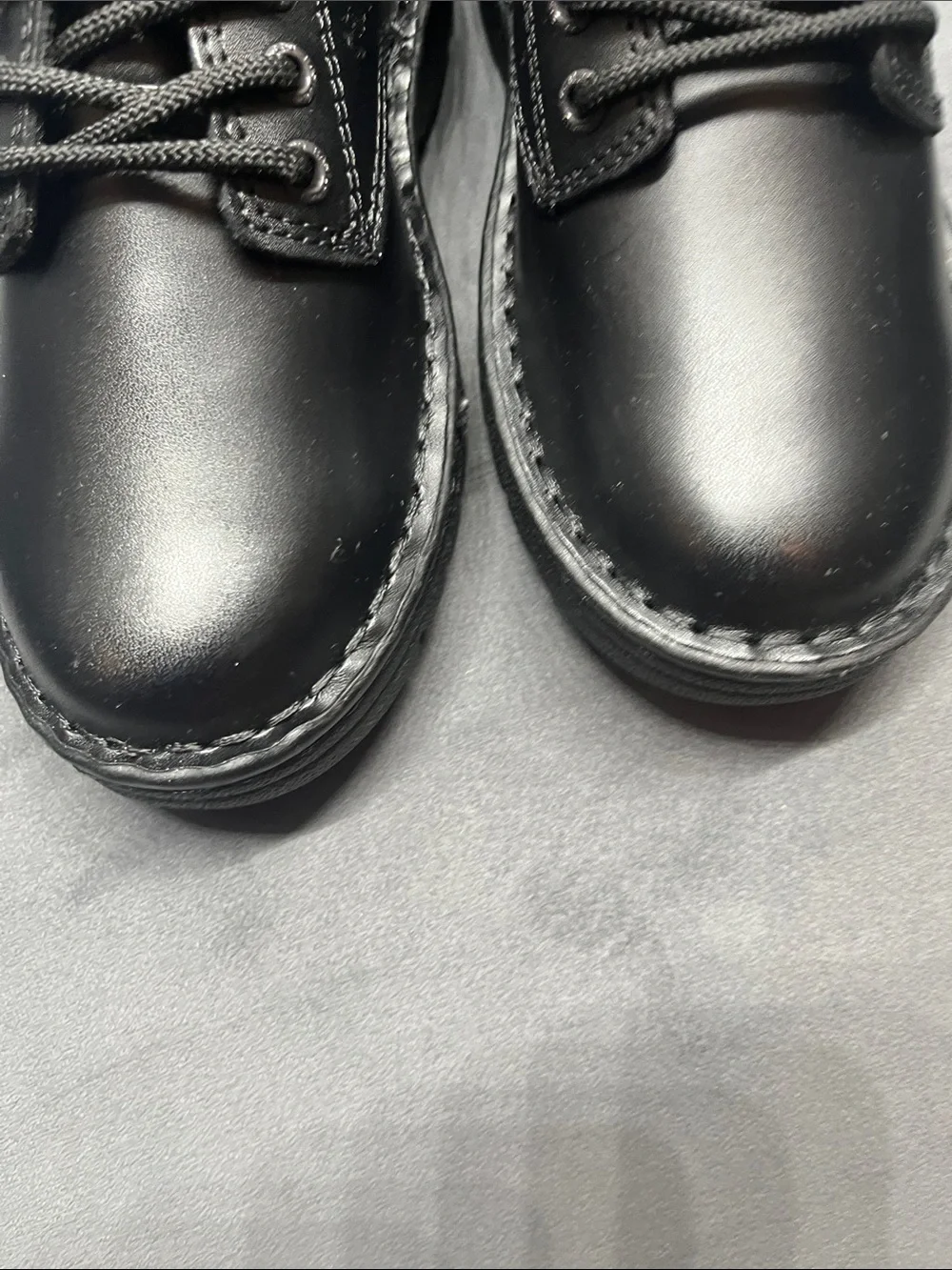 Eastland Kids Black Lace-Up Dress Shoes